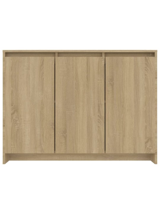 Příborník dub sonoma 102 x 33 x 75 cm kompozitní dřevo