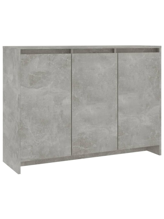 Příborník betonově šedý 102 x 33 x 75 cm kompozitní dřevo