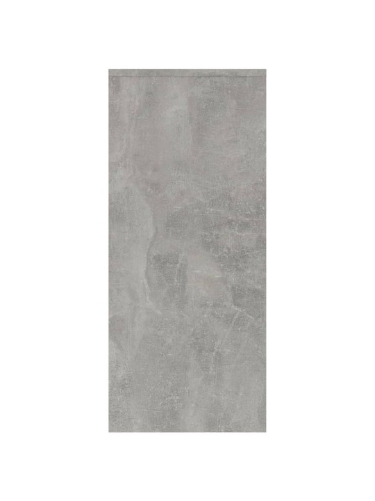 Příborník betonově šedý 102 x 33 x 75 cm kompozitní dřevo