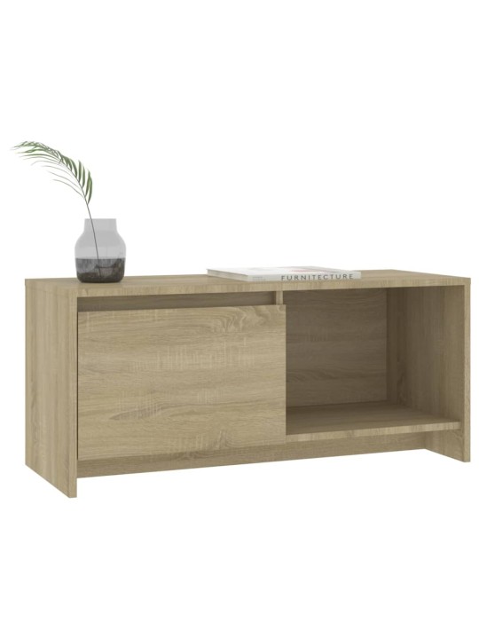 TV skříňka dub sonoma 90 x 35 x 40 cm kompozitní dřevo