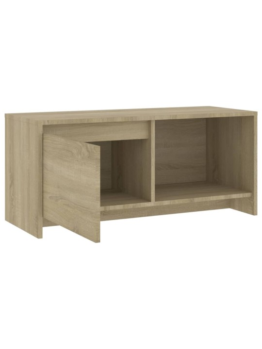 TV skříňka dub sonoma 90 x 35 x 40 cm kompozitní dřevo