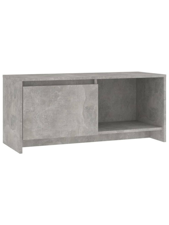 TV skříňka betonově šedá 90 x 35 x 40 cm kompozitní dřevo