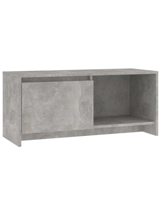 TV skříňka betonově šedá 90 x 35 x 40 cm kompozitní dřevo