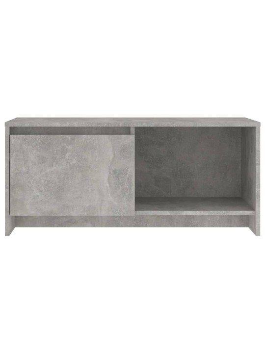 TV skříňka betonově šedá 90 x 35 x 40 cm kompozitní dřevo
