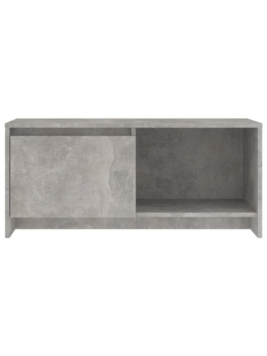 TV skříňka betonově šedá 90 x 35 x 40 cm kompozitní dřevo