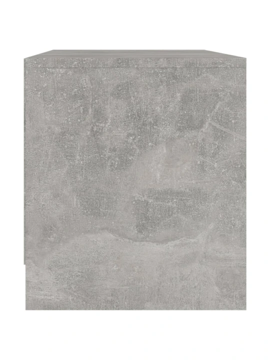 TV skříňka betonově šedá 90 x 35 x 40 cm kompozitní dřevo