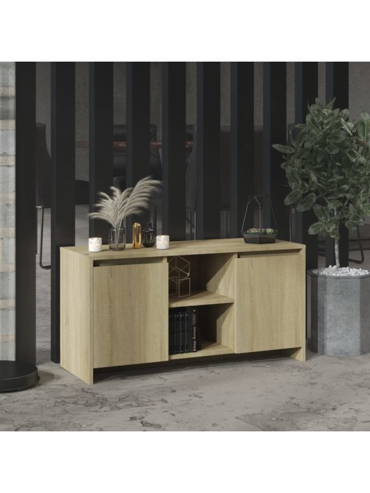 TV skříňka dub sonoma 102 x 37,5 x 52,5 cm kompozitní dřevo