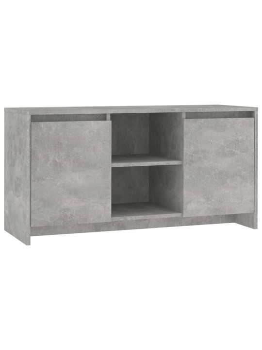 TV skříňka betonově šedá 102 x 37,5 x 52,5 cm kompozitní dřevo