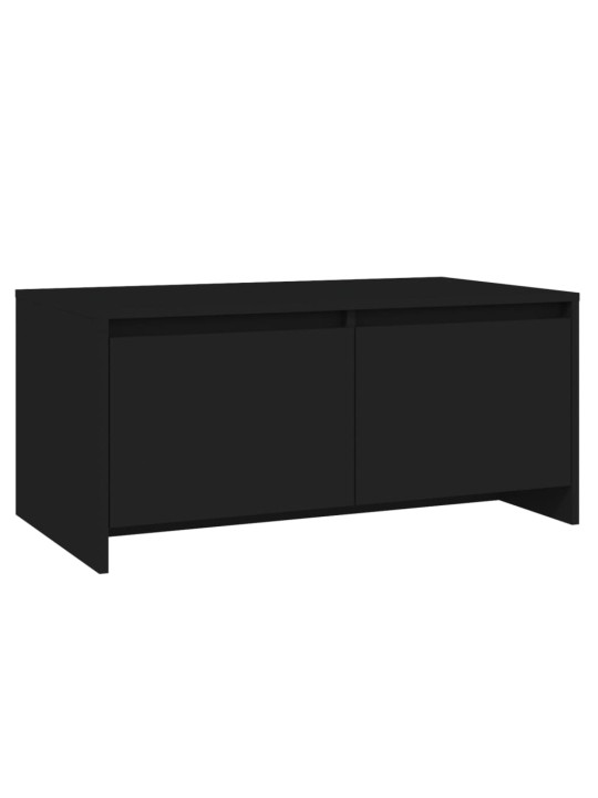 Konferenční stolek černý 90 x 50 x 41,5 cm kompozitní dřevo