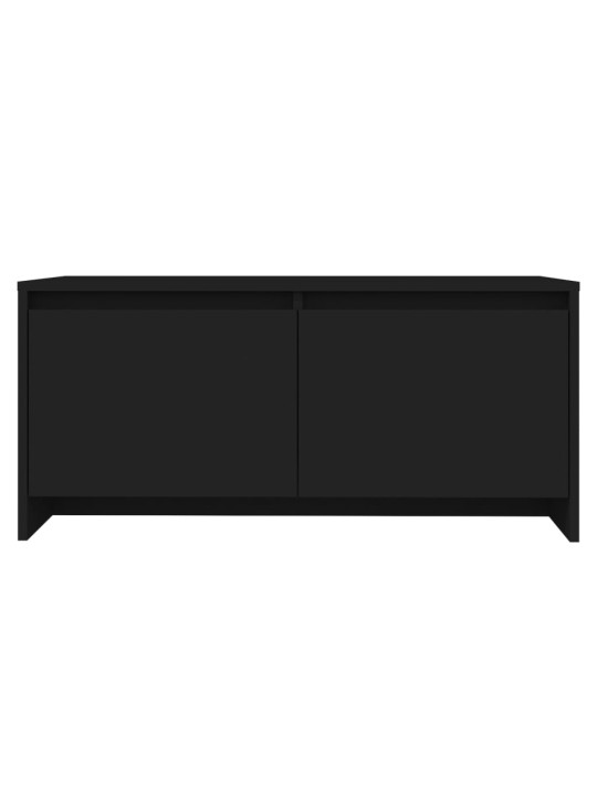 Konferenční stolek černý 90 x 50 x 41,5 cm kompozitní dřevo