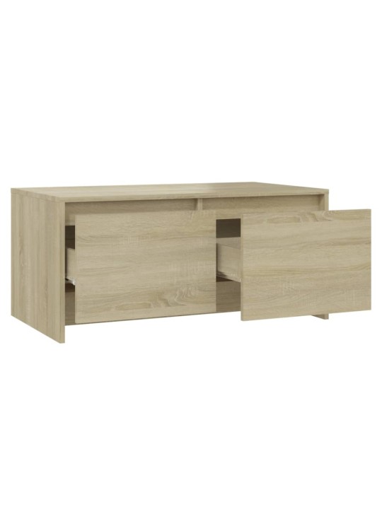 Konferenční stolek dub sonoma 90x50x41,5 cm kompozitní dřevo