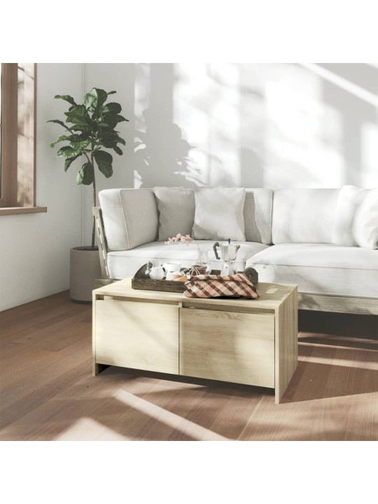Konferenční stolek dub sonoma 90x50x41,5 cm kompozitní dřevo