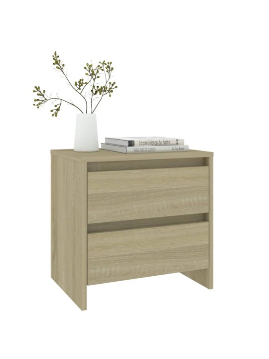 Noční stolek dub sonoma 45 x 34,5 x 44,5 cm kompozitní dřevo