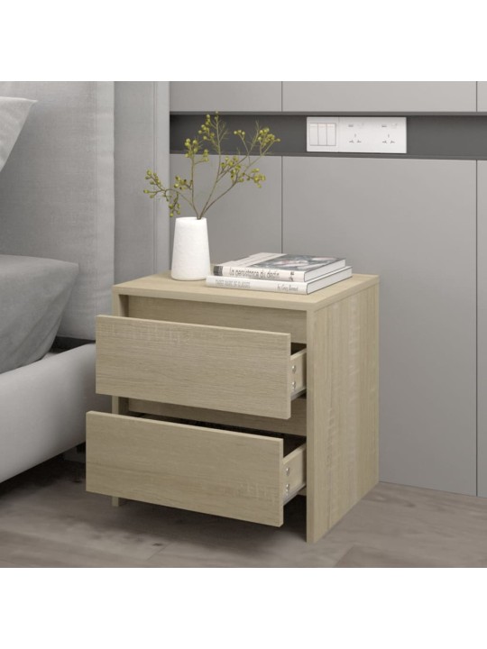 Noční stolek dub sonoma 45 x 34,5 x 44,5 cm kompozitní dřevo