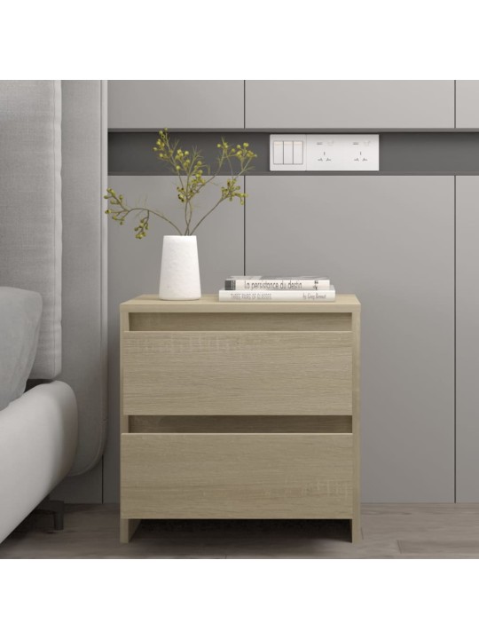 Noční stolek dub sonoma 45 x 34,5 x 44,5 cm kompozitní dřevo