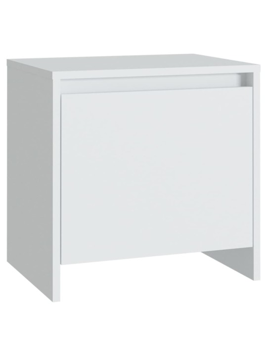 Noční stolky 2 ks bílé 45 x 34 x 44,5 cm kompozitní dřevo