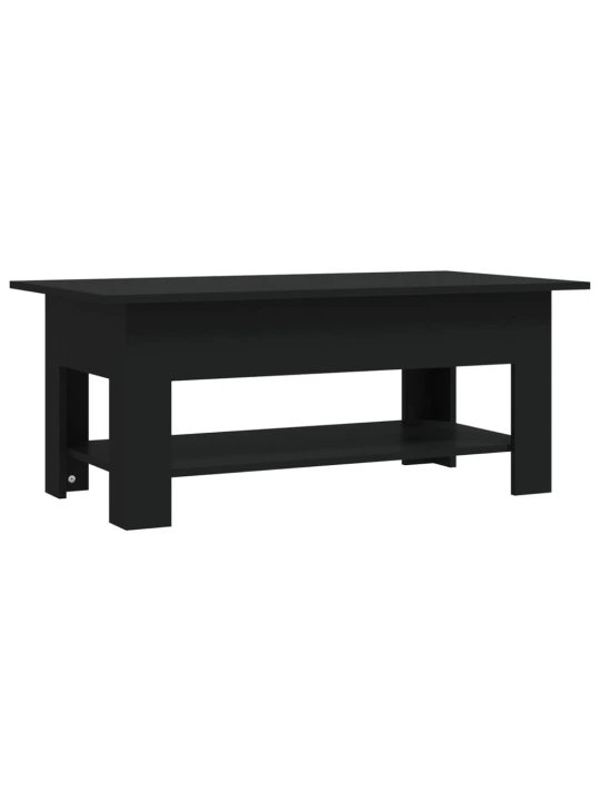 Konferenční stolek černý 102 x 55 x 42 cm kompozitní dřevo