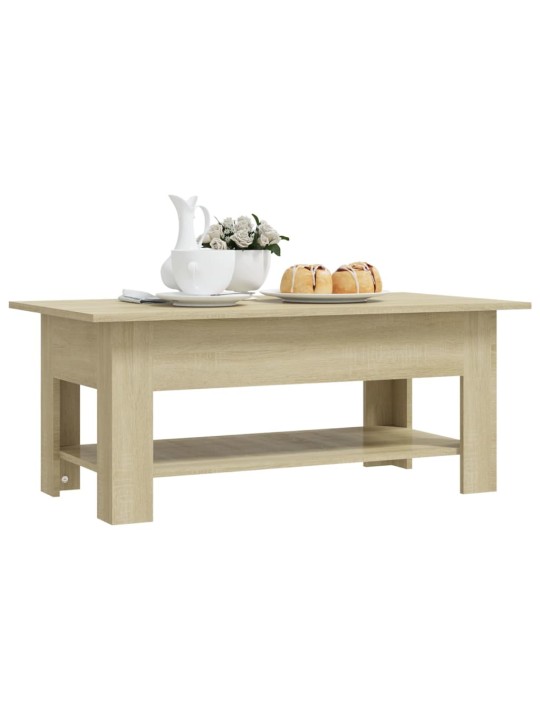 Konferenční stolek dub sonoma 102 x 55 x 42 cm kompozitní dřevo