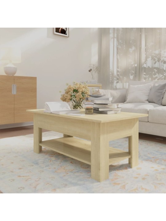 Konferenční stolek dub sonoma 102 x 55 x 42 cm kompozitní dřevo