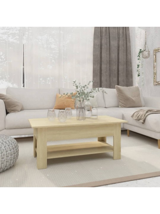 Konferenční stolek dub sonoma 102 x 55 x 42 cm kompozitní dřevo