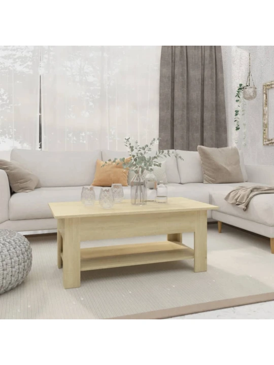 Konferenční stolek dub sonoma 102 x 55 x 42 cm kompozitní dřevo