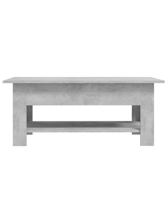 Konferenční stolek betonově šedý 102x55x42 cm kompozitní dřevo