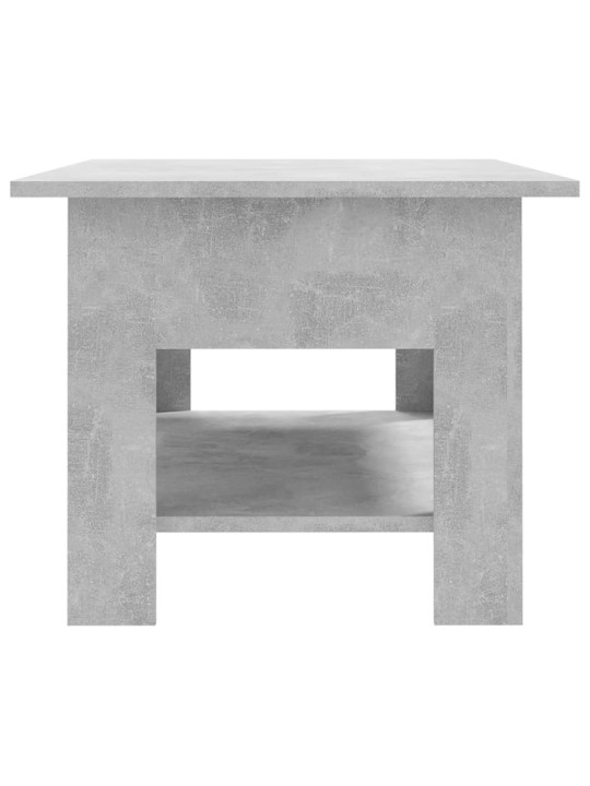 Konferenční stolek betonově šedý 102x55x42 cm kompozitní dřevo