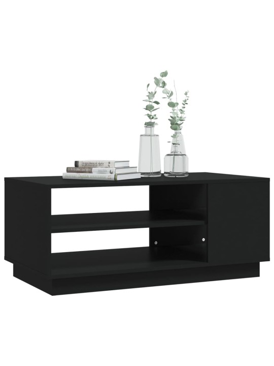Konferenční stolek černý 102 x 55 x 43 cm dřevotříska