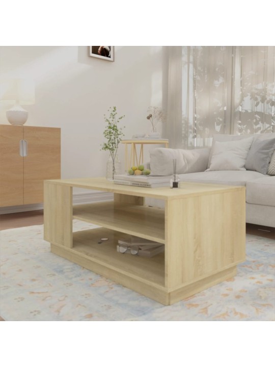 Konferenční stolek dub sonoma 102 x 55 x 43 cm kompozitní dřevo
