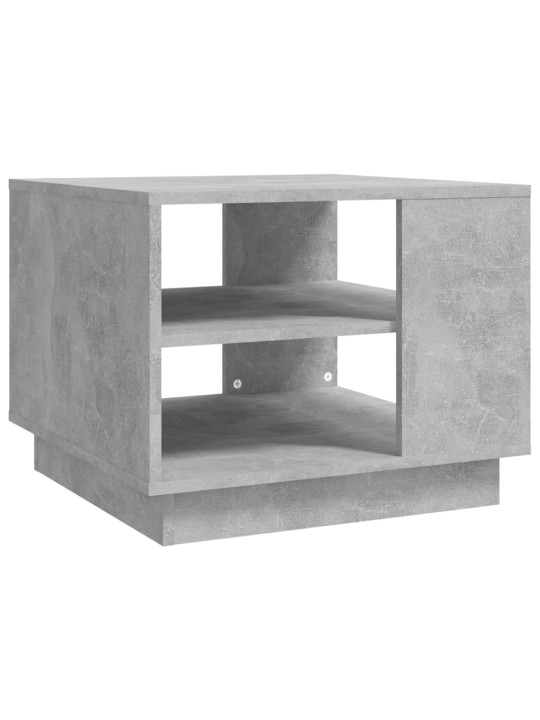 Konferenční stolek betonově šedý 55x55x43 cm kompozitní dřevo
