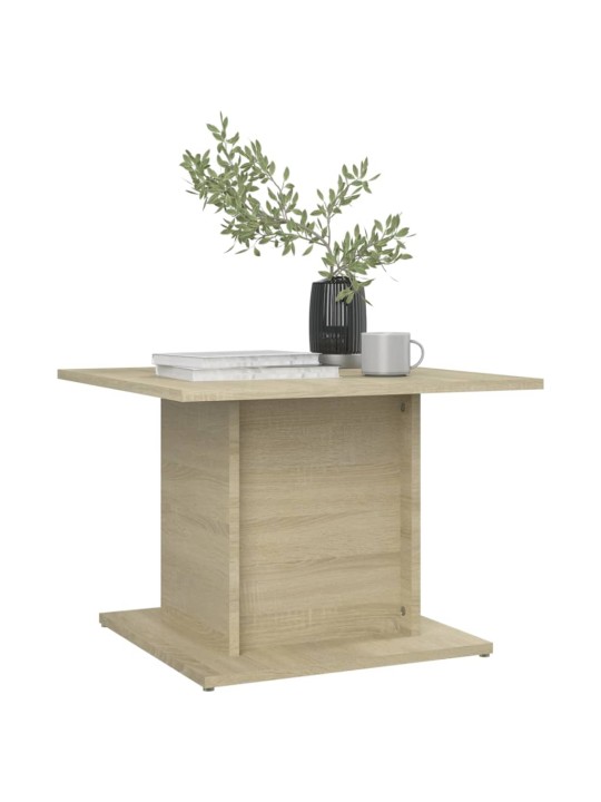 Konferenční stolek dub sonoma 55,5x55,5x40 cm kompozitní dřevo