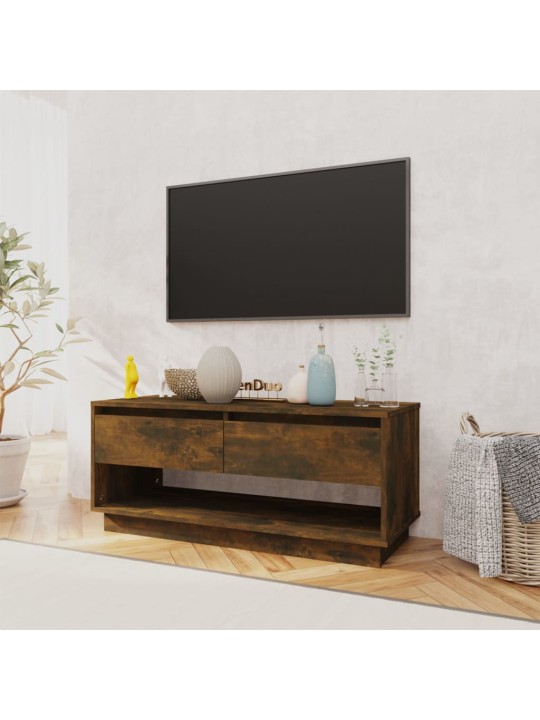 TV skříňka kouřový dub 102 x 41 x 44 cm kompozitní dřevo