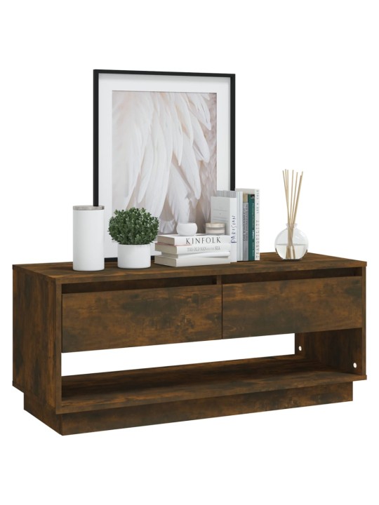 TV skříňka kouřový dub 102 x 41 x 44 cm kompozitní dřevo