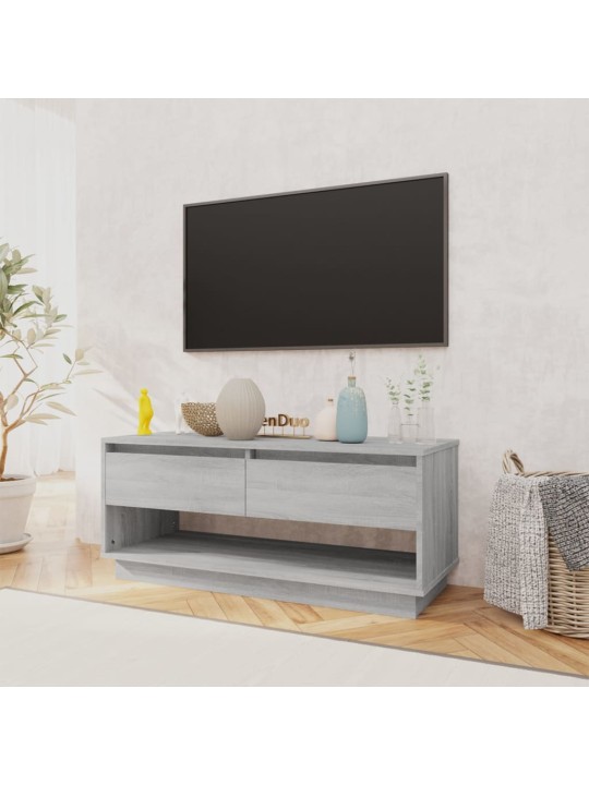 TV skříňka šedá sonoma 102 x 41 x 44 cm kompozitní dřevo
