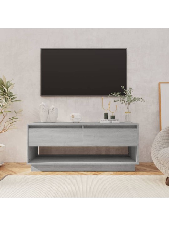 TV skříňka šedá sonoma 102 x 41 x 44 cm kompozitní dřevo