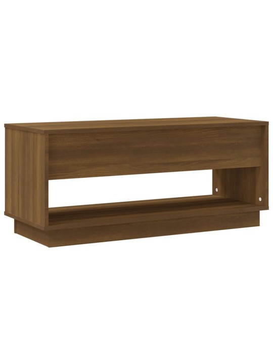 TV skříňka hnědý dub 102 x 41 x 44 cm kompozitní dřevo