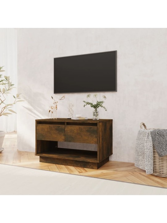TV skříňka kouřový dub 70 x 41 x 44 cm kompozitní dřevo