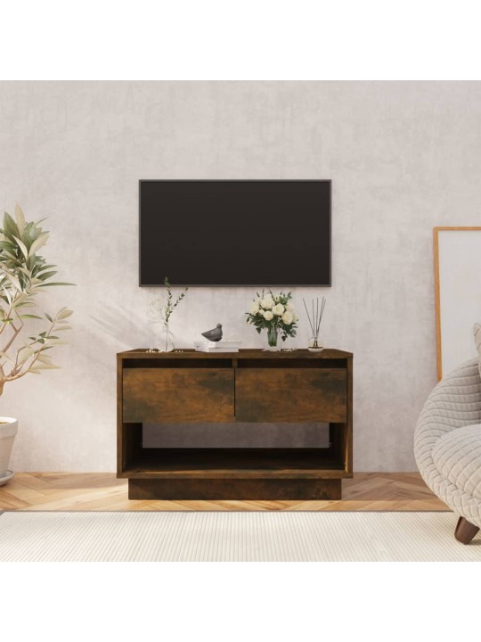 TV skříňka kouřový dub 70 x 41 x 44 cm kompozitní dřevo