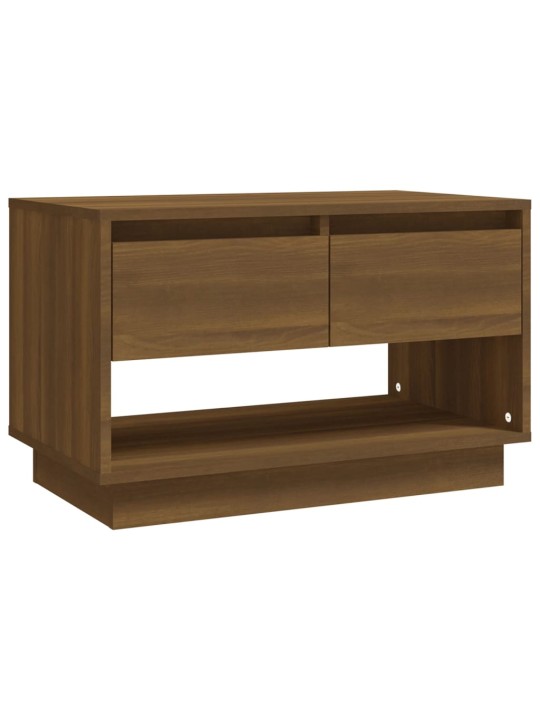 TV skříňka hnědý dub 70 x 41 x 44 cm kompozitní dřevo