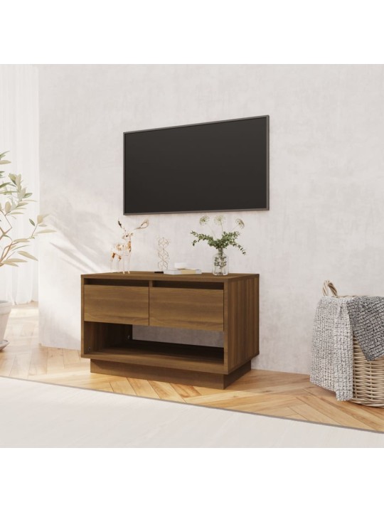 TV skříňka hnědý dub 70 x 41 x 44 cm kompozitní dřevo