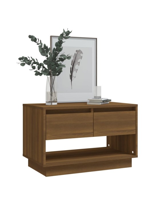 TV skříňka hnědý dub 70 x 41 x 44 cm kompozitní dřevo