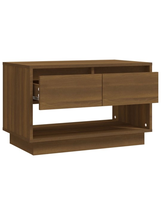 TV skříňka hnědý dub 70 x 41 x 44 cm kompozitní dřevo