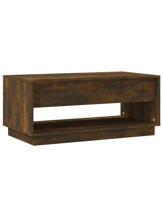 Konferenční stolek kouřový dub 102,5x55x44 cm kompozitní dřevo