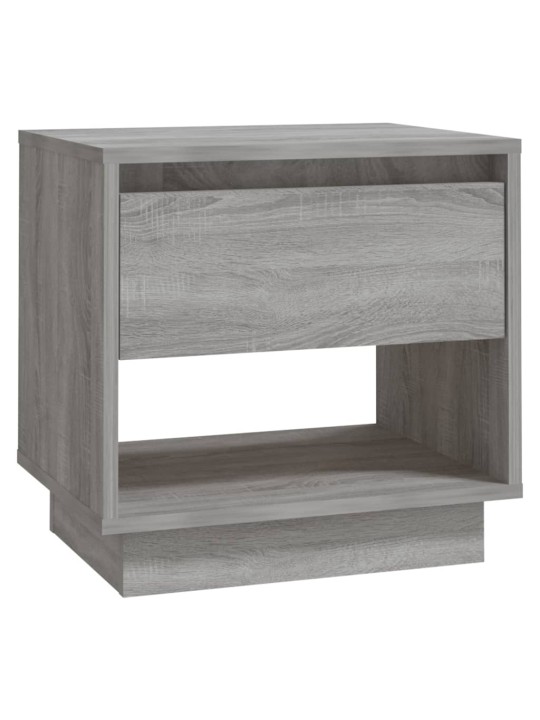 Noční stolky 2 ks šedé sonoma 45 x 34 x 44 cm kompozitní dřevo
