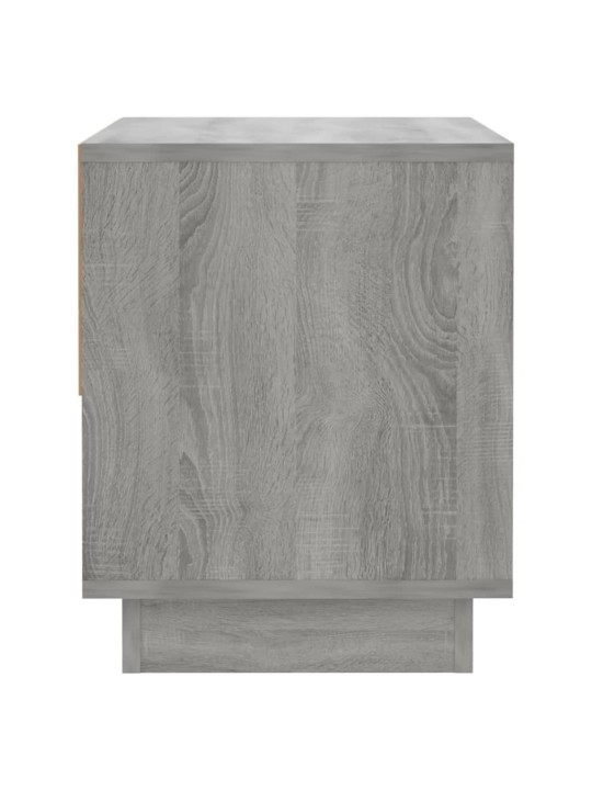 Noční stolky 2 ks šedé sonoma 45 x 34 x 44 cm kompozitní dřevo
