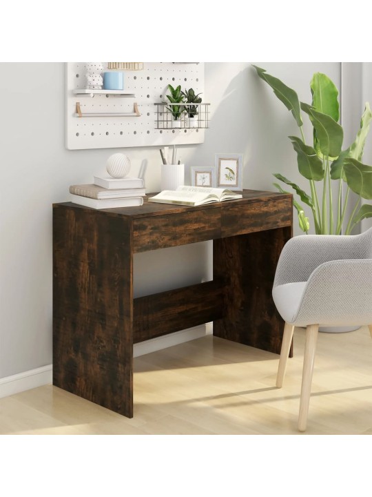 Psací stůl kouřový dub 101 x 50 x 76,5 cm dřevotříska