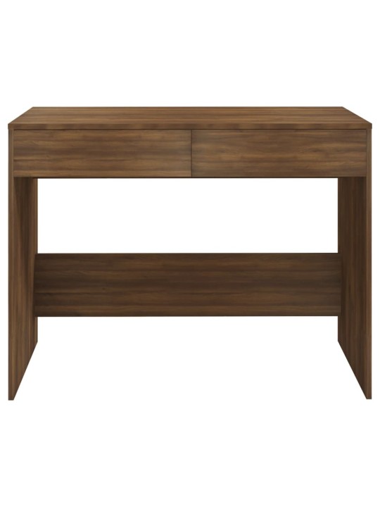 Psací stůl hnědý dub 101 x 50 x 76,5 cm kompozitní dřevo