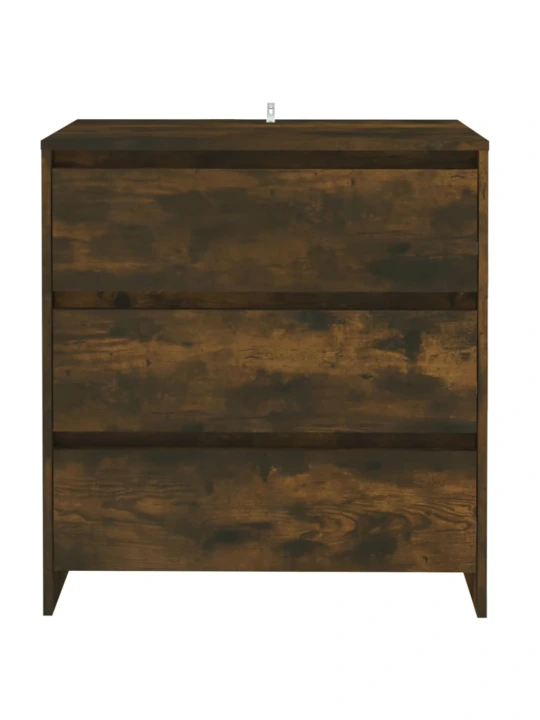 Příborník kouřový dub 70x41x75 cm kompozitní dřevo