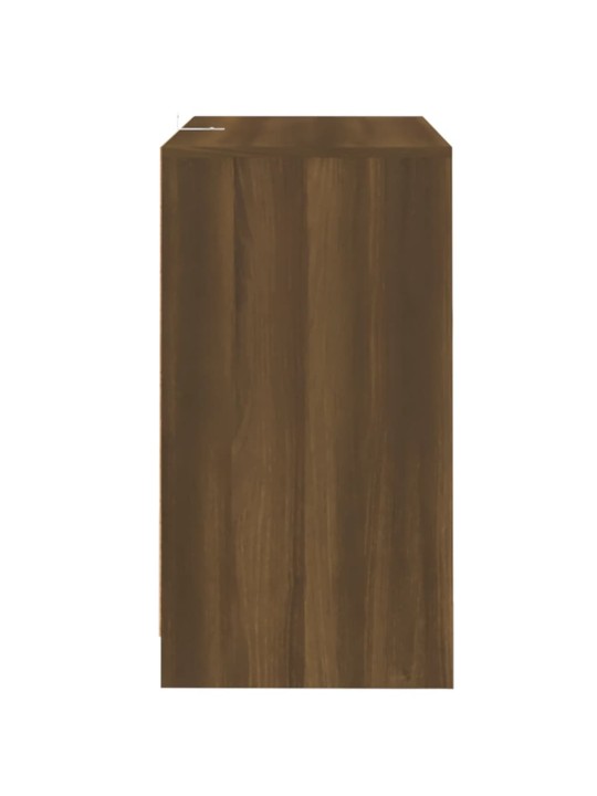 Příborník hnědý dub 70x41x75 cm kompozitní dřevo