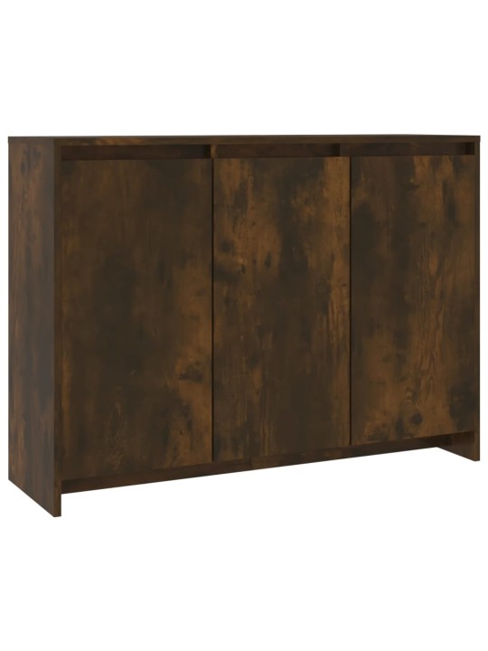Příborník kouřový dub 102 x 33 x 75 cm kompozitní dřevo